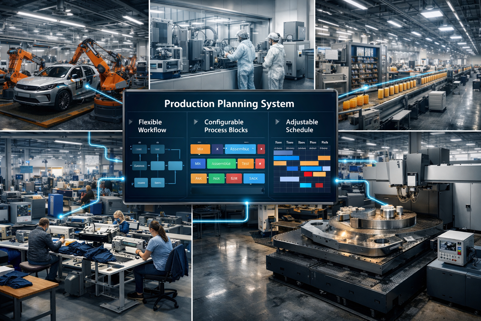 Customizable Manufacturing Planning Software